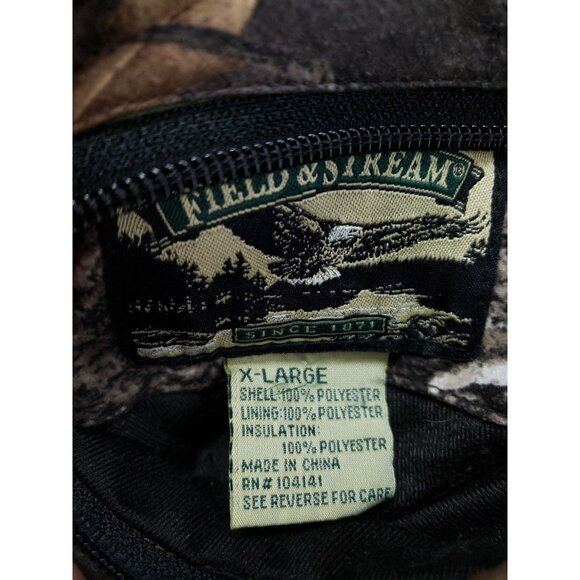 Field & Stream Reversible Insulated Hunting Jacket Camo & Solid Mens X-Large - Picture 8 of 10